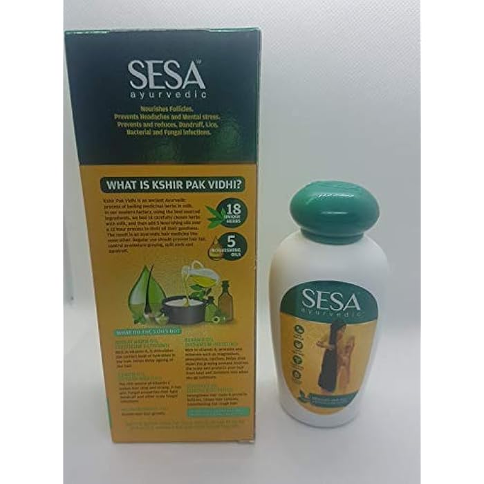 Sesa Ayurvedic hair Oil 90ML - Image 4